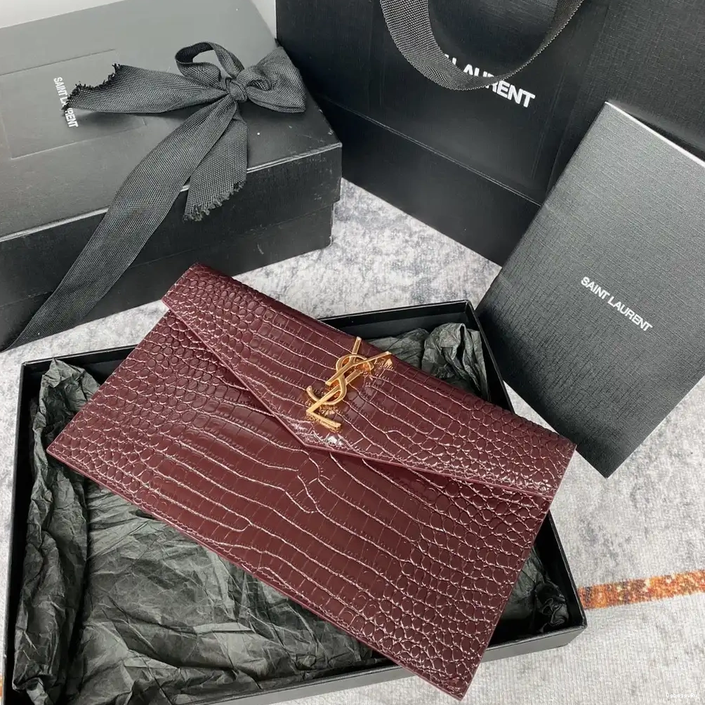 UPTOWN POUCH-27*16*2cm YSL 0605